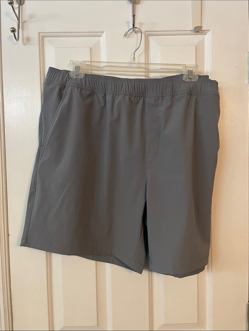 Men's Gray Athletic Shorts - Lightweight Performance 3X